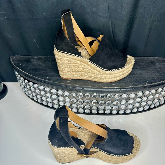 NIB CHLOE Platform Sandals,  size EU40/US9 - Picture 5 of 8